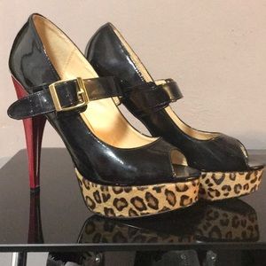 Steve Madden Animal Print Heels!!!!